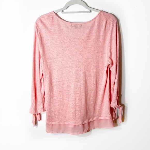 Sanctuary Long Sleeve Top with Tie Sleeves - Picture 6 of 6